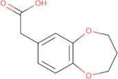 3,4-Dihydro-2H-1,5-benzodioxepin-7-ylacetic acid