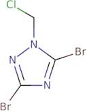 3,5-Dibromo-1-(chloromethyl)-1H-1,2,4-triazole