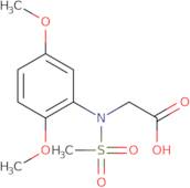 N-(2,5-Dimethoxyphenyl)-N-(methylsulfonyl)glycine