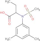 2-[(3,5-Dimethylphenyl)(methylsulfonyl)amino]butanoic acid