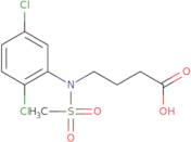 4-[(2,5-Dichlorophenyl)(methylsulfonyl)amino]butanoic acid