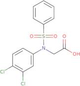 N-(3,4-Dichlorophenyl)-N-(phenylsulfonyl)glycine