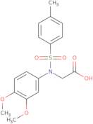 N-(3,4-Dimethoxyphenyl)-N-[(4-methylphenyl)sulfonyl]glycine