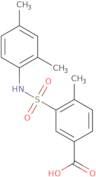 3-{[(2,4-Dimethylphenyl)amino]sulfonyl}-4-methylbenzoic acid