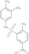 3-{[(3,4-Dimethylphenyl)amino]sulfonyl}-4-methylbenzoic acid