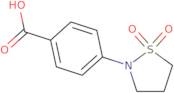 4-(1,1-Dioxidoisothiazolidin-2-yl)benzoic acid