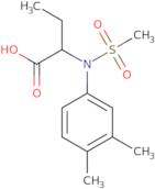 2-[(3,4-Dimethylphenyl)(methylsulfonyl)amino]butanoic acid