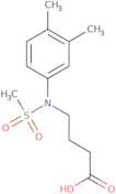 4-[(3,4-Dimethylphenyl)(methylsulfonyl)amino]butanoic acid