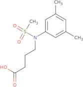 4-[(3,5-Dimethylphenyl)(methylsulfonyl)amino]butanoic acid