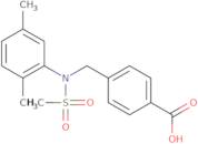 4-{[(2,5-Dimethylphenyl)(methylsulfonyl)amino]methyl}benzoic acid