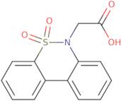 (5,5-Dioxido-6H-dibenzo[c,e][1,2]thiazin-6-yl)acetic acid