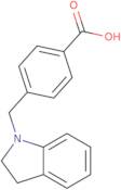 4-(2,3-Dihydro-1H-indol-1-ylmethyl)benzoic acid