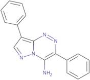 3,8-Diphenylpyrazolo[5,1-c][1,2,4]triazin-4-amine