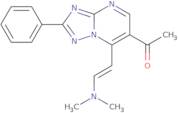 1-{7-[(E)-2-(Dimethylamino)vinyl]-2-phenyl[1,2,4]triazolo[1,5-a]pyrimidin-6-yl}ethanone