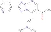 1-{7-[(E)-2-(Dimethylamino)vinyl]-2-pyridin-3-yl[1,2,4]triazolo[1,5-a]pyrimidin-6-yl}ethanone