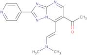 1-{7-[(E)-2-(Dimethylamino)vinyl]-2-pyridin-4-yl[1,2,4]triazolo[1,5-a]pyrimidin-6-yl}ethanone