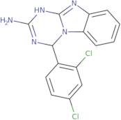 4-(2,4-Dichlorophenyl)-1,4-dihydro[1,3,5]triazino[1,2-a]benzimidazol-2-amine