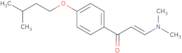 (2E)-3-(Dimethylamino)-1-[4-(3-methylbutoxy)phenyl]prop-2-en-1-one