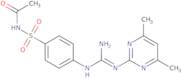 N-[(4-{[[(4,6-Dimethylpyrimidin-2-yl)amino](imino)methyl]amino}phenyl)sulfonyl]acetamide