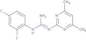 N-(2,4-Difluorophenyl)-N'-(4,6-dimethylpyrimidin-2-yl)guanidine