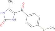 1,3-Dihydro-4-methyl-5-(4-methylthiobenzoyl)-2H-imidazol-2-one