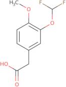 2-[3-(Difluoromethoxy)-4-methoxyphenyl]acetic acid