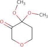 4,4-Dimethoxytetrahydropyran-3-one