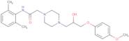 N-(2,6-Dimethylphenyl)-2-(4-(2-hydroxy-3-(4-methoxyphenoxy)propyl)piperazin-1-yl)acetamide