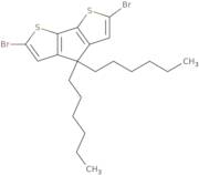 2,6-Dibromo-4,4-dihexyl-4H-cyclopenta[1,2-b:5,4-b']dithiophene