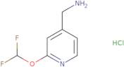 (2-(Difluoromethoxy)pyridin-4-yl)methanamine hydrochloride