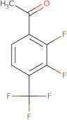 1-(2,3-Difluoro-4-(trifluoromethyl)phenyl)ethanone