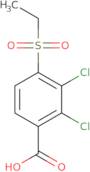 2,3-Dichloro-4-(ethylsulfonyl)-benzenecarboxylic acid