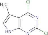 2,4-Dichloro-5-methyl-7H-pyrrolo[2,3-d]pyrimidine