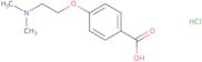 4-(2-(Dimethylamino)ethoxy)benzoic acid hydrochloride
