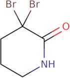 3,3-Dibromopiperidin-2-one