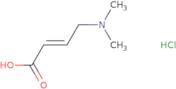 (E)-4-(Dimethylamino)but-2-enoic acid xhydrochloride