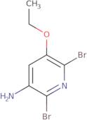 2,6-Dibromo-5-ethoxypyridin-3-amine