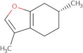 (6R)-3,6-Dimethyl-4,5,6,7-tetrahydro-1-benzofuran