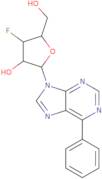 9-(3-Deoxy-3-fluoro-β-D-ribofuranosyl)-6-phenylpurine