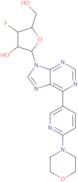 9-(3-Deoxy-3-fluoro-β-D-ribofuranosyl)-6-[6-(4-morpholinyl)pyridin-3-yl]purine