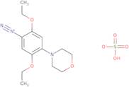 2,5-Diethoxy-4-(4-morpholinyl)benzenediazoniumsulfate