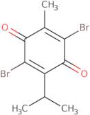 2,5-Dibromo-6-isopropyl-3-methyl-1,4-benzoquinone