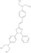 4-[2-[5-[4-(Diethylamino)phenyl]-4,5-dihydro-1-phenyl-1H-pyrazol-3-yl]vinyl]-N,N-diethylaniline