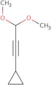 (3,3-Dimethoxy-prop-1-ynyl)-cyclopropane