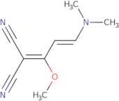 2-[3-(Dimethylamino)-1-methoxy-2-propenylidene]malononitrile