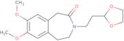 3-[2-(1,3-Dioxolan-2-yl)ethyl]-7,8-dimethoxy-1,3,4,5-tetrahydro-2H-3-benzazepin-2-one