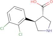 (3S,4R)-4-(2,3-Dichlorophenyl)pyrrolidine-3-carboxylicacid