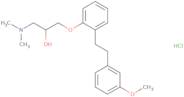 1-(Dimethylamino)-3-[2-[2-(3-methoxyphenyl)ethyl]phenoxy]-2-propanolHydrochloride