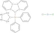 Diphenylsilyl(cyclopentadienyl)(9-fluorenyl)zirconiumdichloride