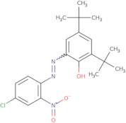 4,6-Di(tert-butyl)-2-((4-chloro-2-nitrophenyl)azo)phenol